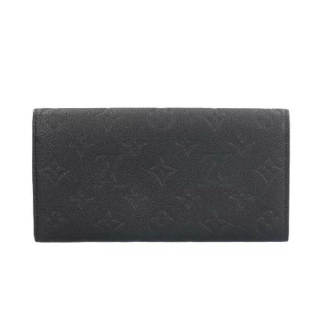 Louis Vuitton Empreinte Emilie Monogram Portefeuille Wallet Long Brown